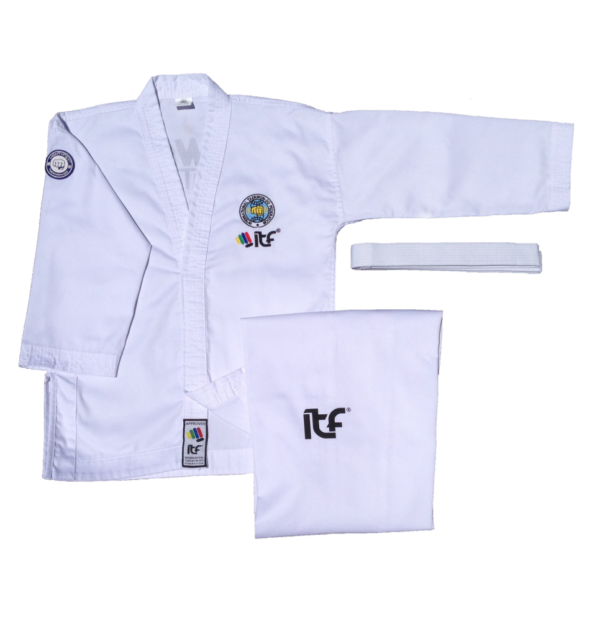 Mighty Fist dobok MoDit heel Taekwon-Do pak