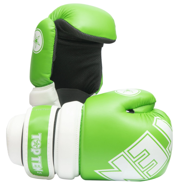 Handschoenen TOP TEN Pointfighter Glossy Block Groen