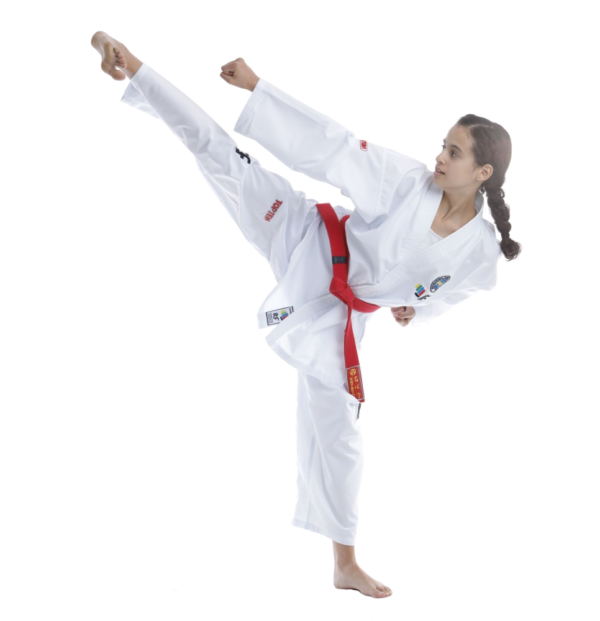 Dobok TOP TEN Diamond Gekleurde Band ITF Approved