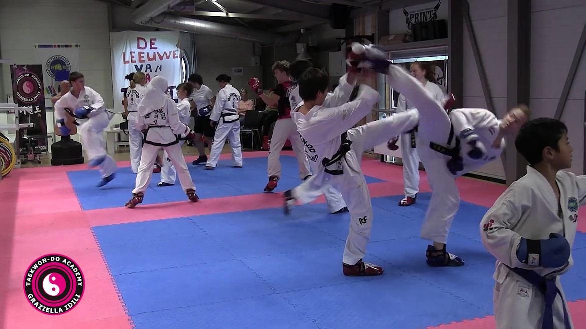 Video registratie Taekwon-do Graziella Idili van medaillewinnaars WK