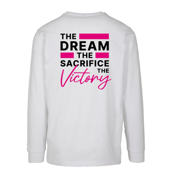 Wit long sleeve shirt achterkant the dream