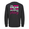 Zwarte sweater achterkant the dream