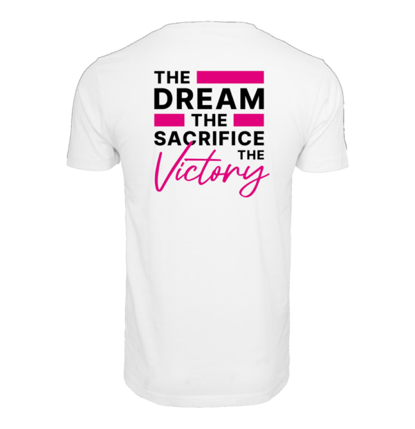 T-Shirt wit regular achterkant the dream